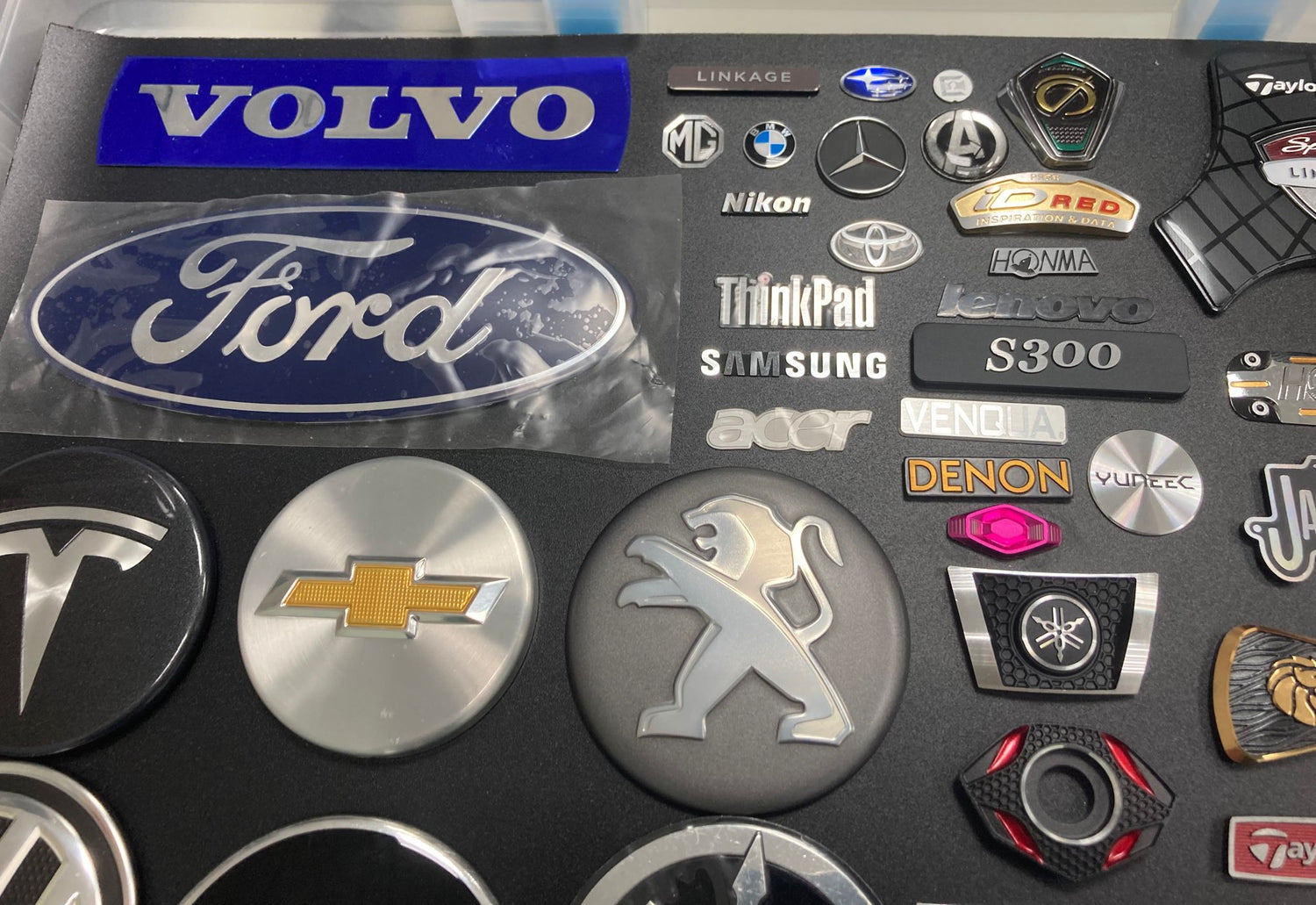 Custom Car Badge Collection