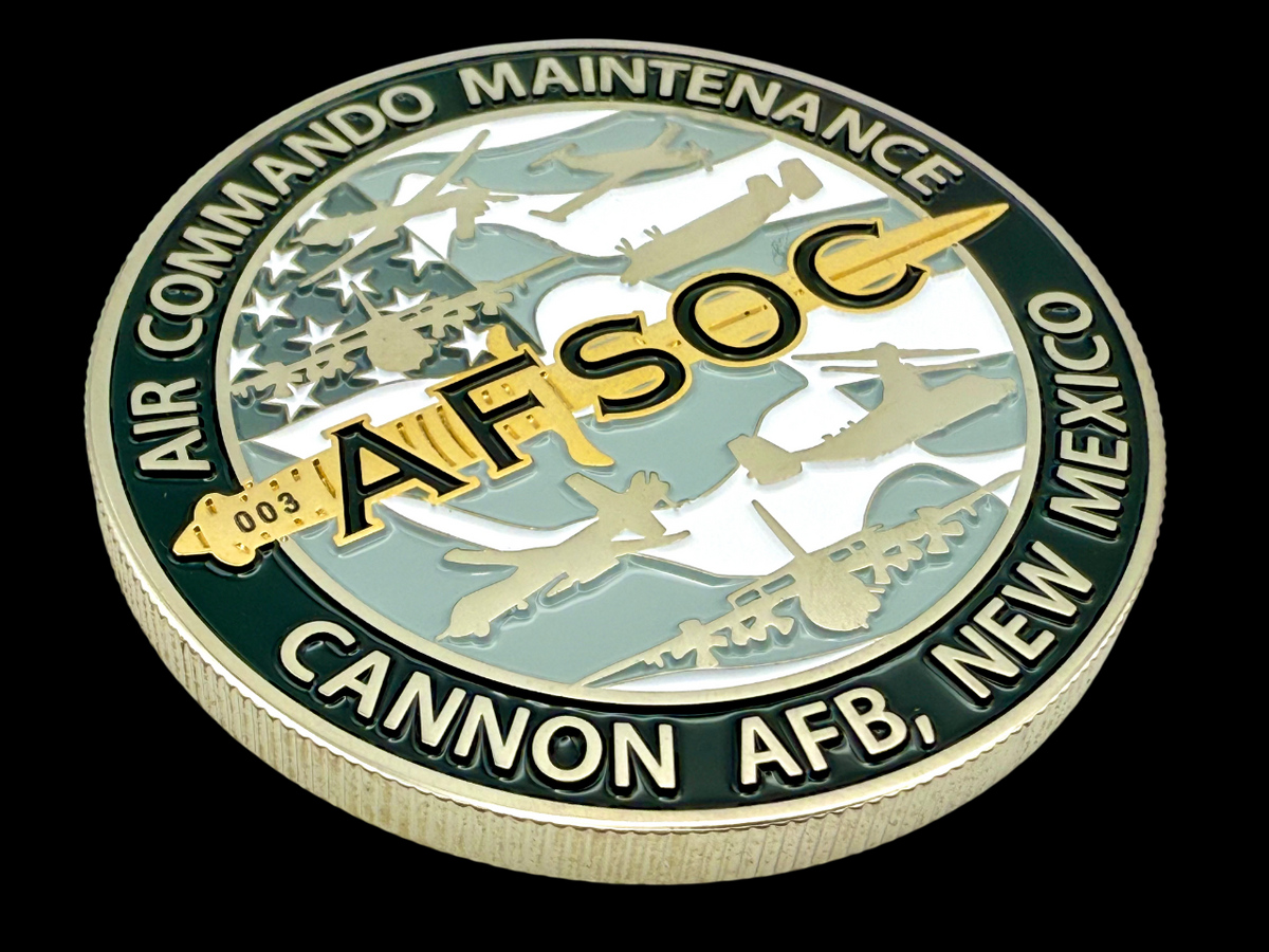 Dual Plated Challenge Coins