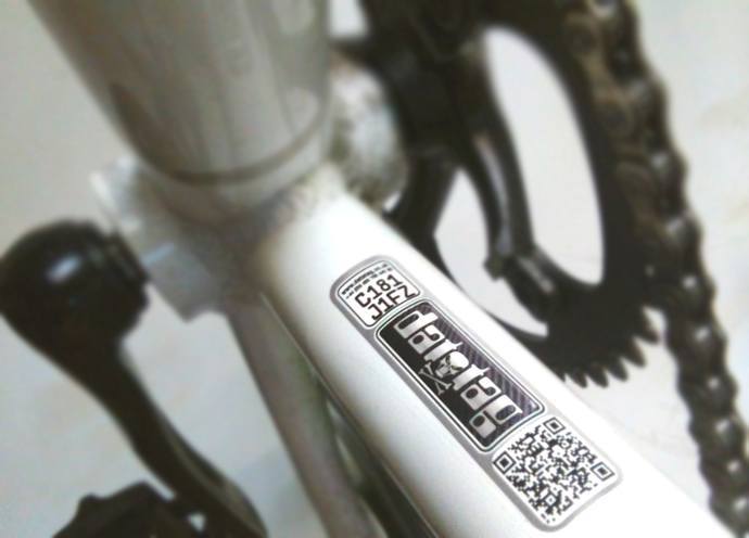 Bike Identification Tags