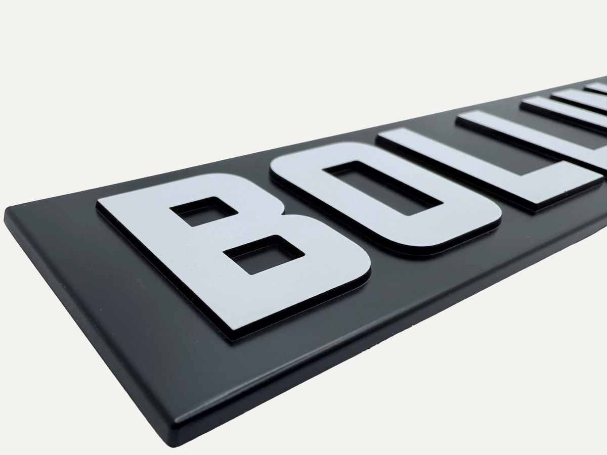 Injection Molded Plastic Badges