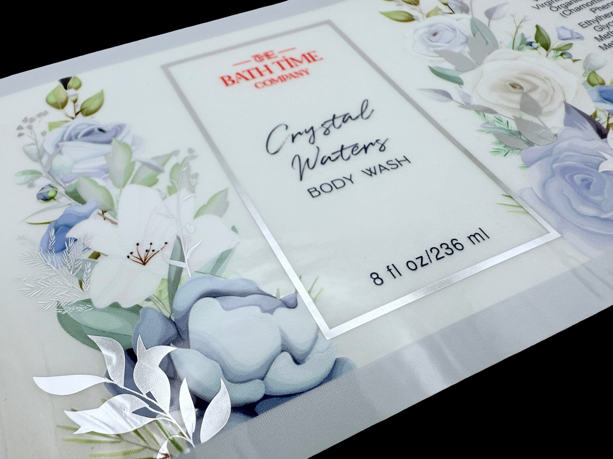 Cold Foil Perfume Labels