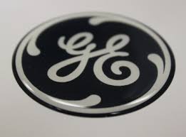 General Electric domed label for computers