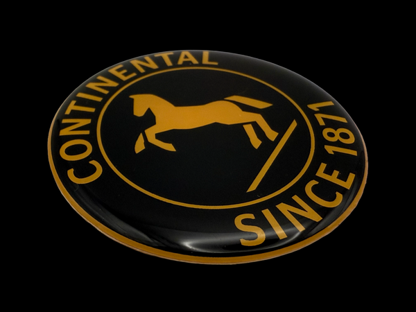 Polyurethane Domed Emblem with Printed Graphics