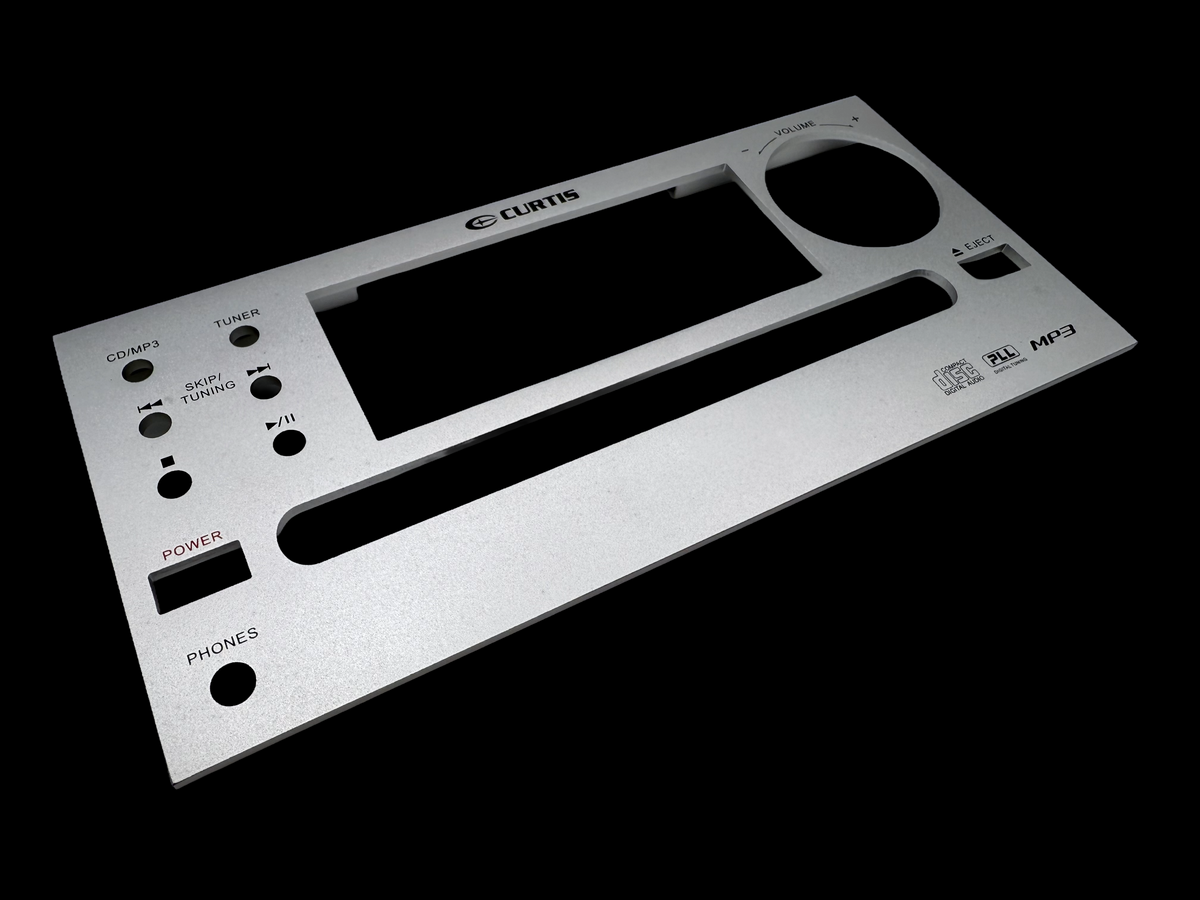 Control Faceplate Custom Metal Faceplates for Panels and Controls | OEM and Industrial ...