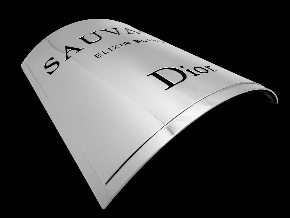 Debossed Perfume Labels