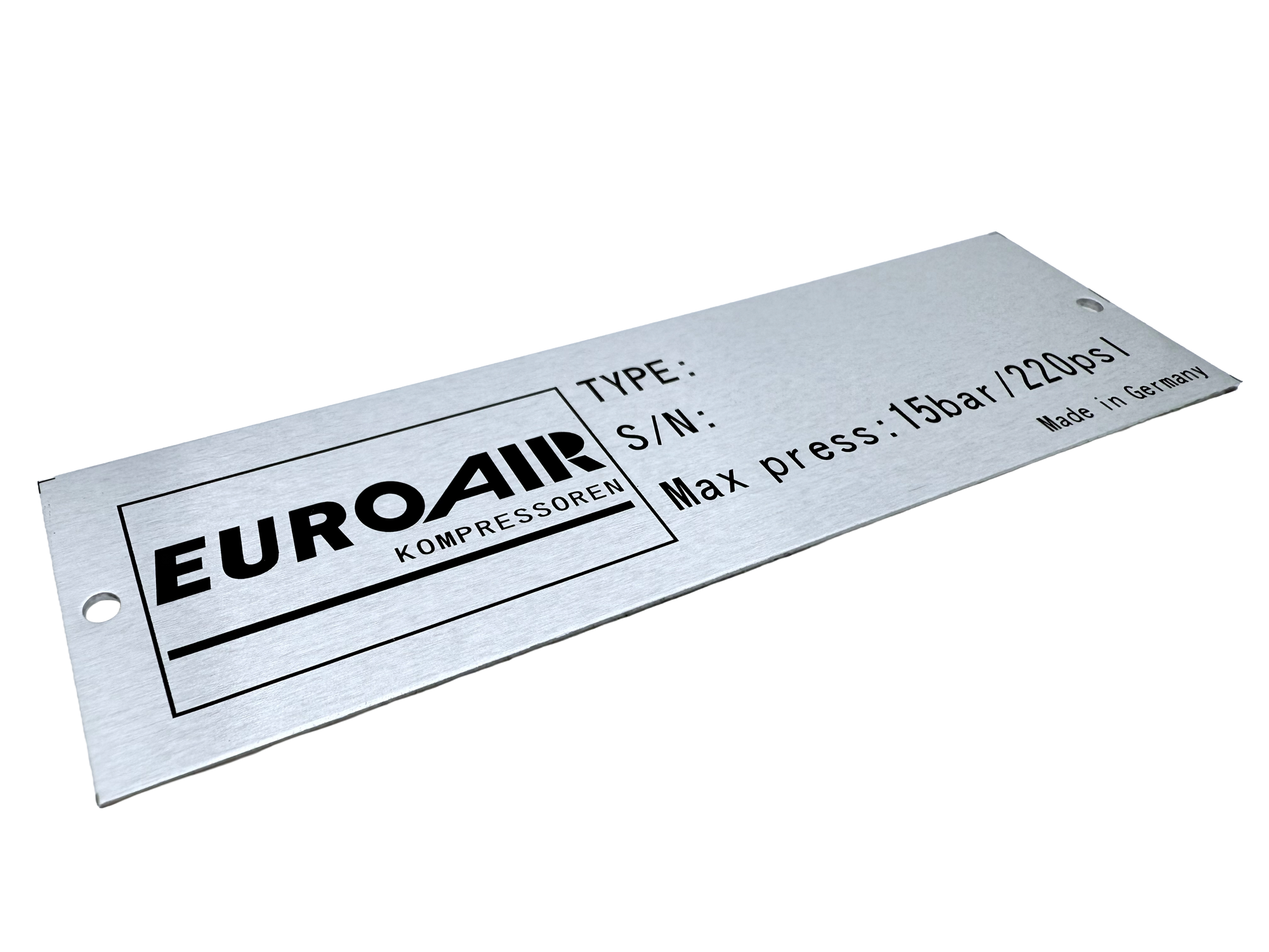 Precision engineered badge