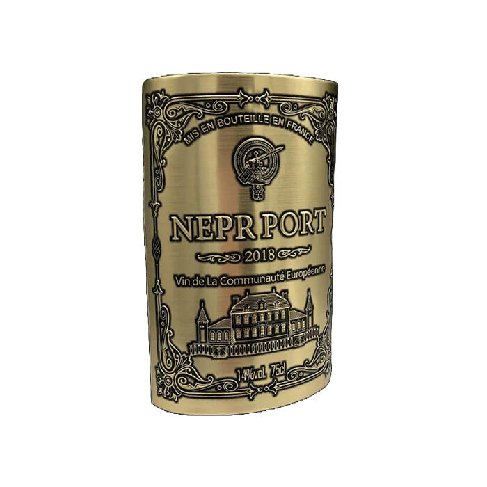 Metal Wine Labels - Luminaré™ Premium Wine Labels