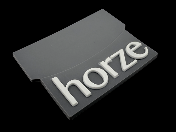 Molded Silicone Label
