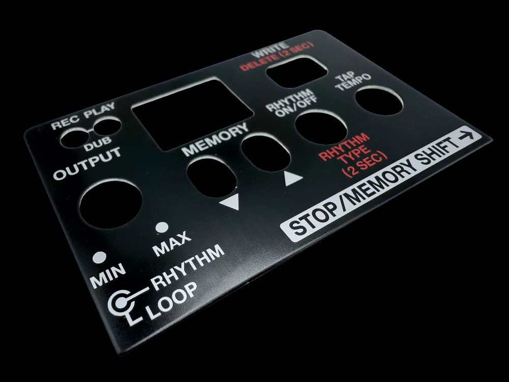Control Faceplate Custom Metal Faceplates for Panels and Controls | OEM and Industrial ...