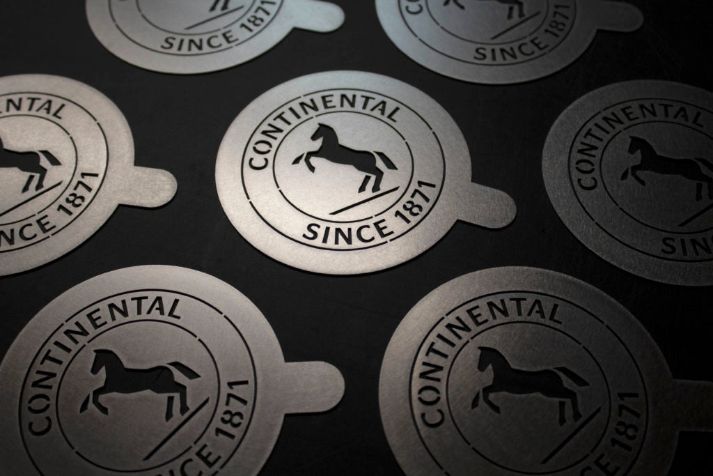 Continental labels for the automotive industry