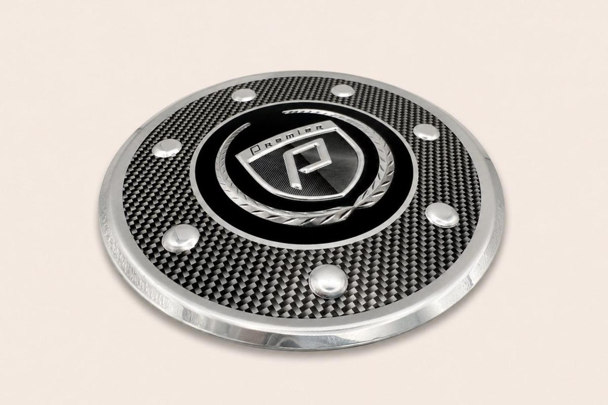 Sculpted Aluminum Badges