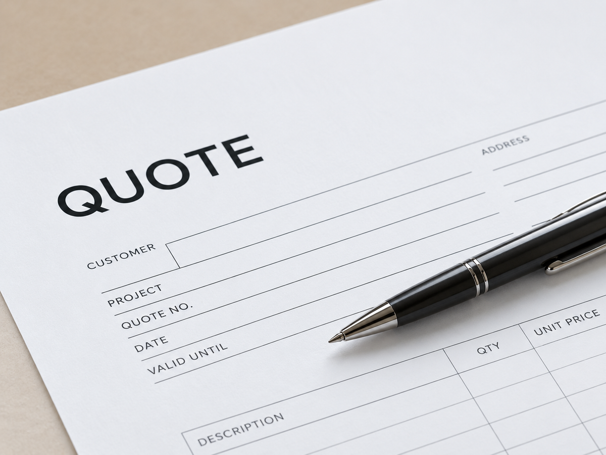 Quote or PO Questions
